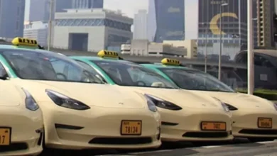 250 تاکسی برقی جدید به ناوگان دبی اضافه میشود