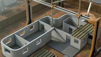 پرینتر 3 بعدی خانه‌ها را 30% سریع تر می سازد