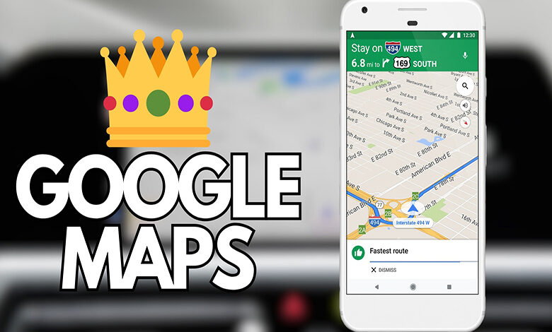 گوگل مپ همچنان محبوب ترین اپ مسیریابی امارات است