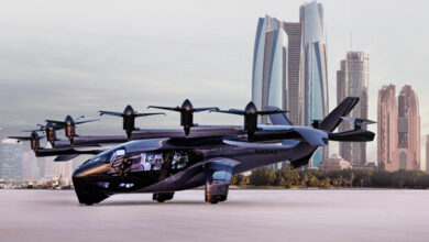 پرواز آزمایشی تاکسی های پرنده امارات