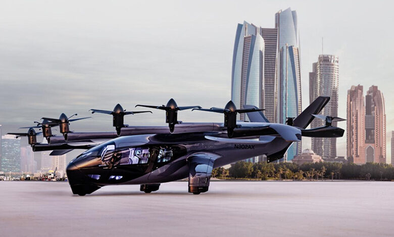 پرواز آزمایشی تاکسی های پرنده امارات