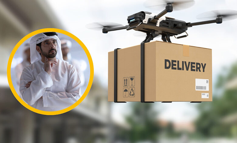 دبی رسما دلیوری با پهپاد را شروع کرد