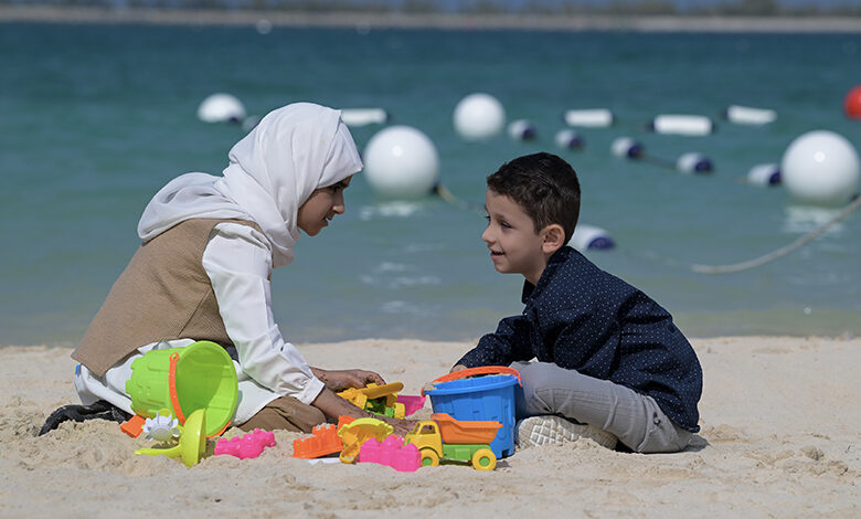 ابوظبی ساحل اختصاصی نابینایان را افتتاح کرد