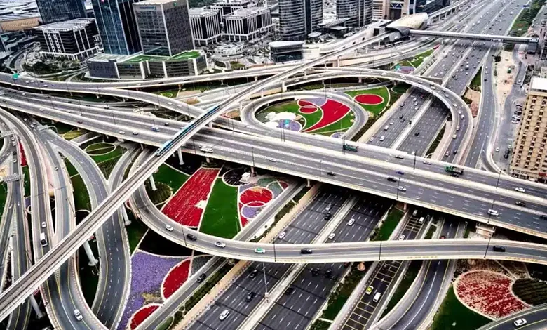 57 پروژه بهبود ترافیک در دبی پیاده سازی می شوند